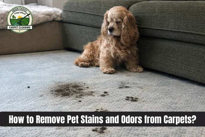 How to Remove Pet Stains and Odors from Carpets